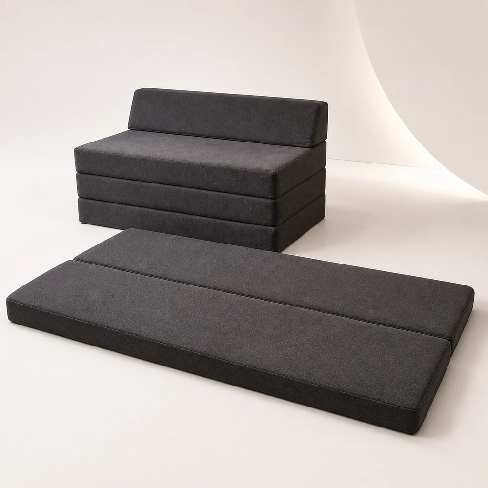 Chauffeuse Convertible 2 Places Gris Anthracite
