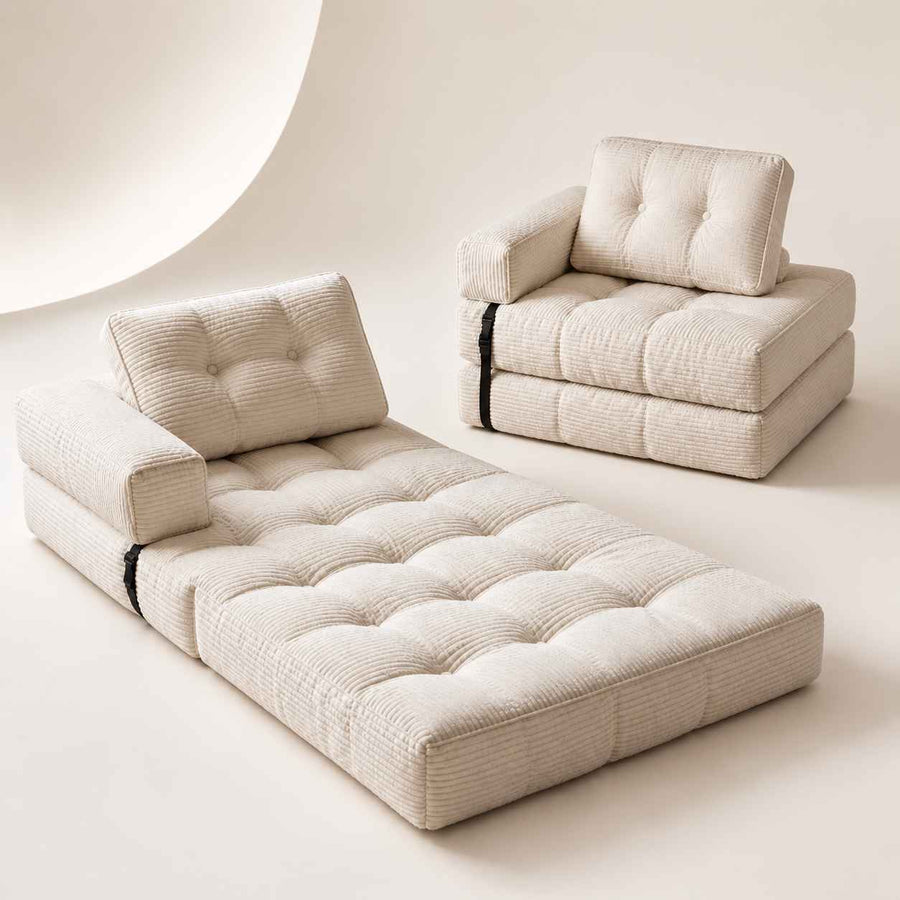 ORIA - Chauffeuse Convertible Cosy avec Accoudoirs