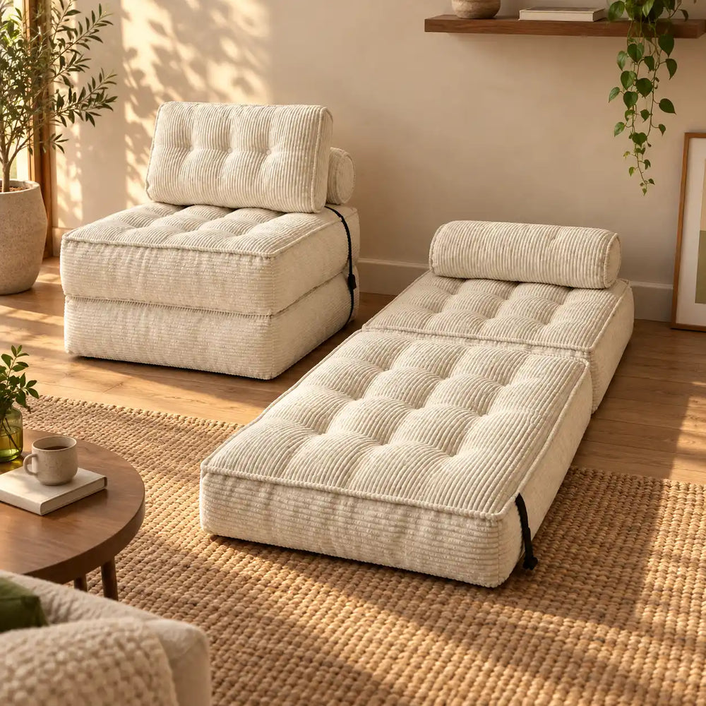 MIRA - Chauffeuse Convertible Moelleuse et Confortable